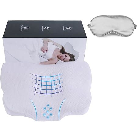 Homca Almohada Cervical De Espuma Viscoel Stica Almohada Ortop Dica