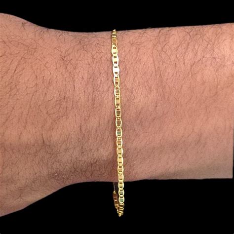 Pulseira Piastrini Masculina Diamantada Banhada A Ouro 18k Shopee Brasil