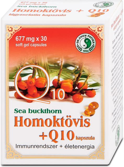 DR CHEN PATIKA Homoktövis Q10 kapszula 30 db dm hu