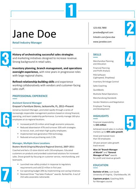 What Your Resume Should Look Like In 2017 Resume Tips Executive Resume