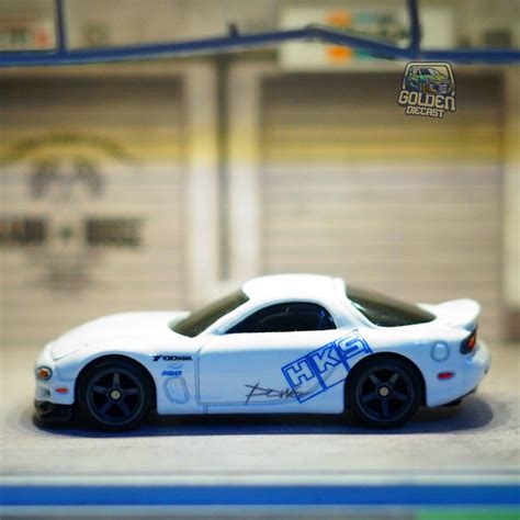 Jual HOT WHEELS PREMIUM 95 MAZDA RX 7 HKS WHITE LOOSE GOOD CONDITION Shopee Indonesia