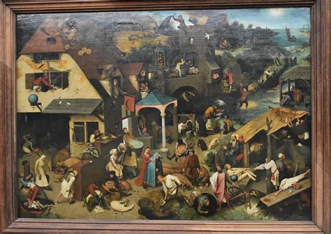 Netherlandish Proverbs By Bruegel The Elder Top Facts