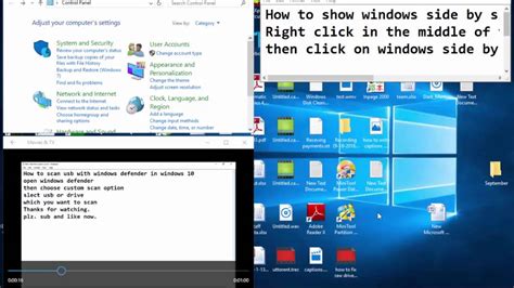 24 How To Show Windows Side By Side In Windows 10 YouTube