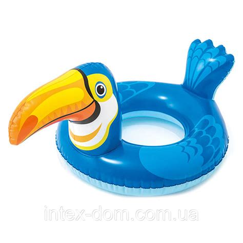 Детский надувной круг Intex 58221 (89х56 см) (Тукан) от компании "Intex ...