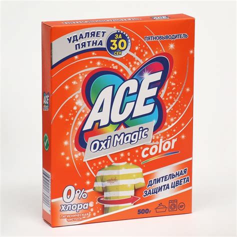Пятновыводитель Ace Oxi Magic Color, 500 г (4308366) - Купить по цене ...