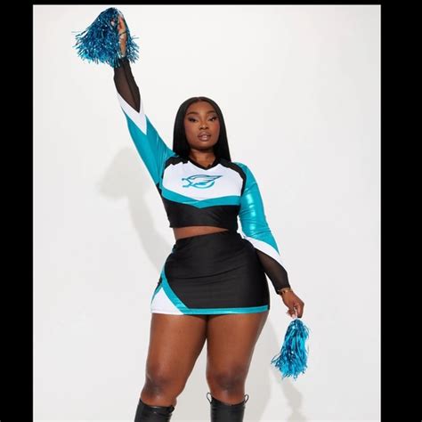 Fashion Nova Dresses Youre My Soulmate Cheerleader 3 Piece Costume