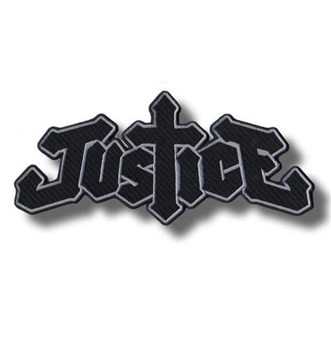 Justice Patch Badge Embroidered Iron On Applique Etsy