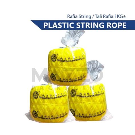 rafia string tali rafia kg plastic sring rope lazada