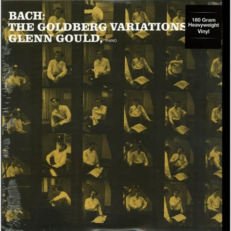 Glenn Gould Bach Goldberg Variations Vinyl Limited Edition