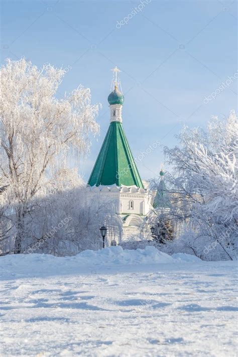 Catedral De San Miguel Arcángel En La Deriva De Invierno Nizhny N 2024