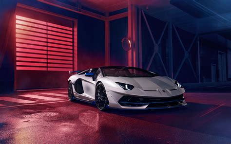 Lamborghini Aventador Svj Roadster Wallpaper 4k 8k 2020 5k