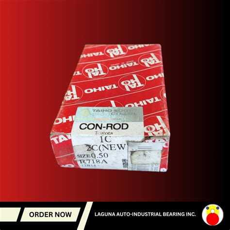 TAIHO Con Rod Bearing R718A Size 0 50 For Toyota 1C 2C NEW Shopee