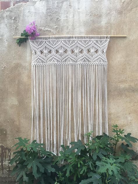 Macrame Wall Hanging Wedding Backdrop Large Tapestry Wall Etsy