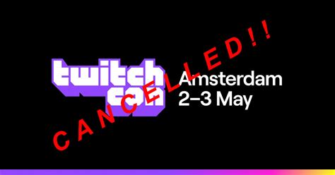 TwitchCon Amsterdam Cancelled - GameSpace.com