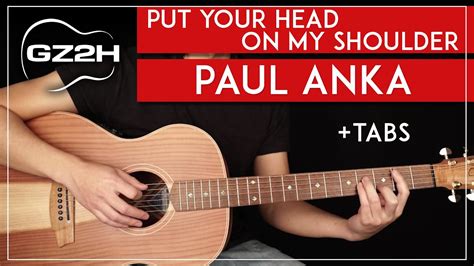 Put Your Head On My Shoulder Guitar Tutorial Paul Anka Guitar Lesson