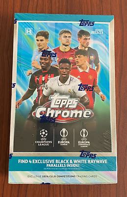 2022 23 Topps Chrome UEFA CLUB COMPETITIONS Soccer Trading Cards Hobby