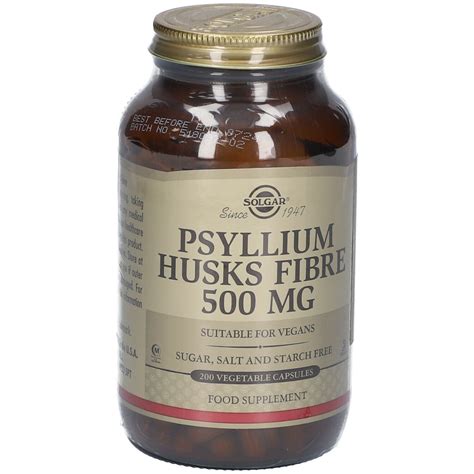 Solgar Psyllium Husks Fibre Mg St Farmaline