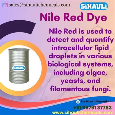 Nile Red Dye at best price in Vasai Virar by Sihauli Chemicals Private ...