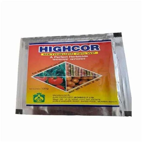 Highcor Metribuzin Wp Herbicide G Packet At Rs Kg In