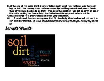 Soil vs. Dirt by Cassi's Classroom | Teachers Pay Teachers