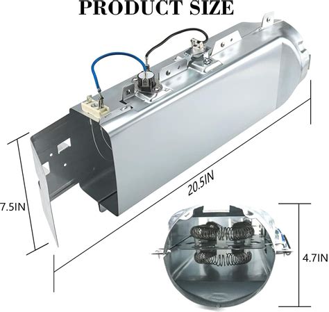 Dc A Dryer Heating Element Heater Duct Assembly For Dc D