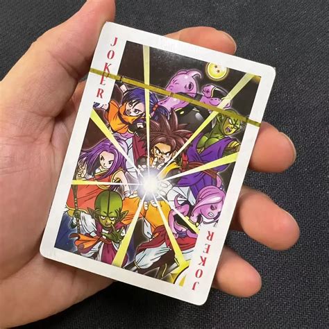 54 шт. карты Аниме Покер игрушка Драконий жемчуг Z косплей Сон Гоку ...