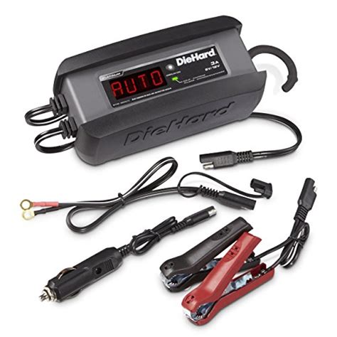 Diehard 71239 3 Amp 612v Platinum Smart Battery Charger And 3a Maintainer Lean And Mean