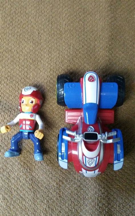 Nickelodeon Paw Patrol Ryder Figure And Atv Rescue Vehicle 1904133880