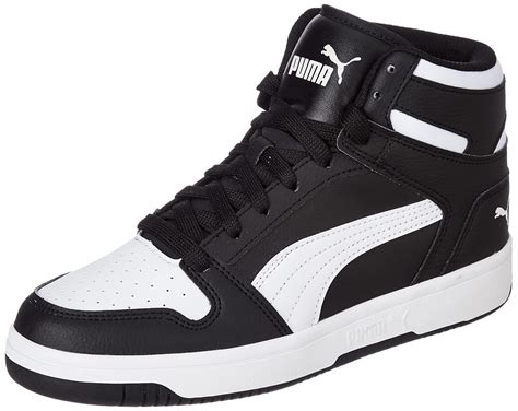 Buy Puma Unisex Adult Rebound Layup Wide Black White Sneaker 13uk