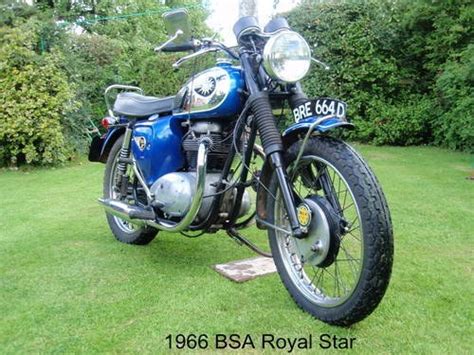 1966 Bsa A50 Royal Star In Hatton United Kingdom For Sale Car