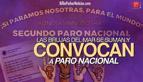 Las Brujas Del Mar Se Suman Y Convocan A Paro Nacional Latitud