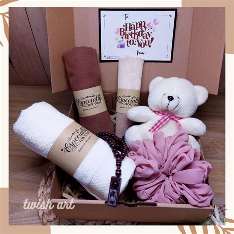 Jual Kado Wisuda Kado Ulang Tahun Cewek Hampers Hijab Gift Box