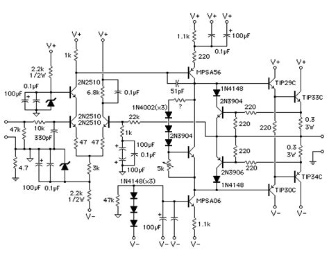 Populer Skema Power Ampli Tip Skema Power