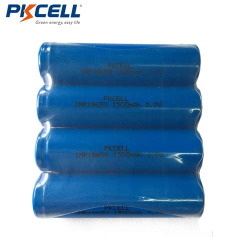 Pkcell Batterie Lithium Ion Rechargeable V Mah Imr