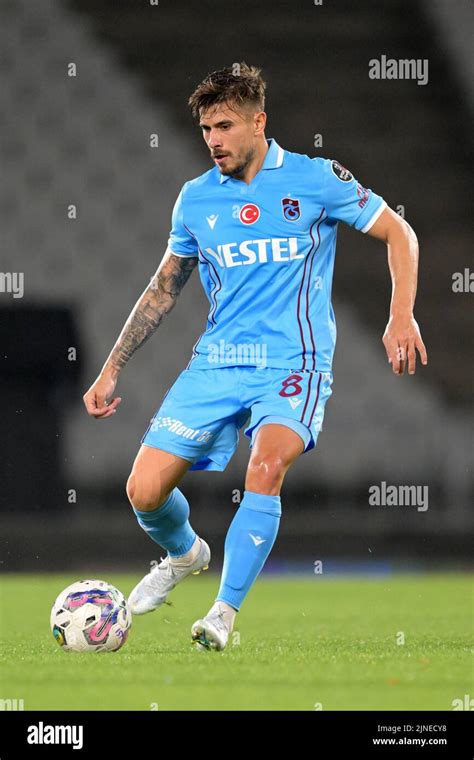 Istanbul Dorukhan Tokoz Of Trabzonspor As During The Turkish Super