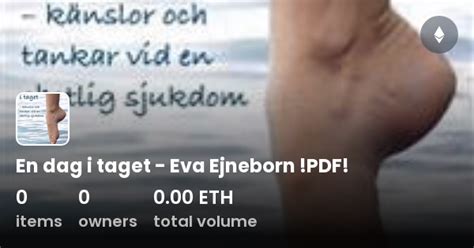 En Dag I Taget Eva Ejneborn PDF Collection OpenSea