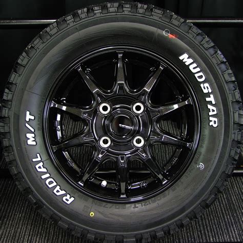 HOT STUFF ホットスタッフ G SPEED ジースピード G J PCD H ブラックメタリック MUDSTAR マッドスター