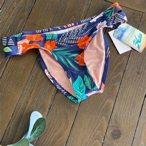 Hobie Swim Hobie Floral Hibiscus Jungle Hipster Bikini Bottom