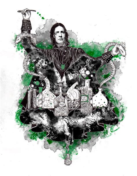 Severus Snape By Rashelli On Deviantart