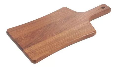 Tabla Rectangular Tramontina Con Mango Madera Asado Picada Mercadolibre