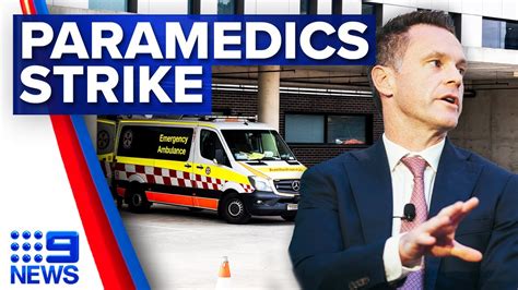 Paramedics To Strike In NSW As Pay Dispute Drags On 9 News Australia