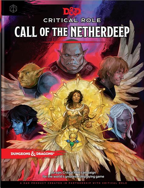 Critical Role Presents Call Of The Netherdeep D D Adventure Book