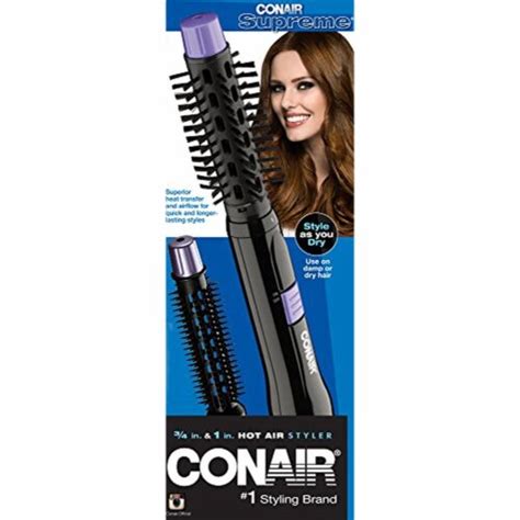 Conair In Hot Air Styling Curl Brush Pack Of Pack Kroger