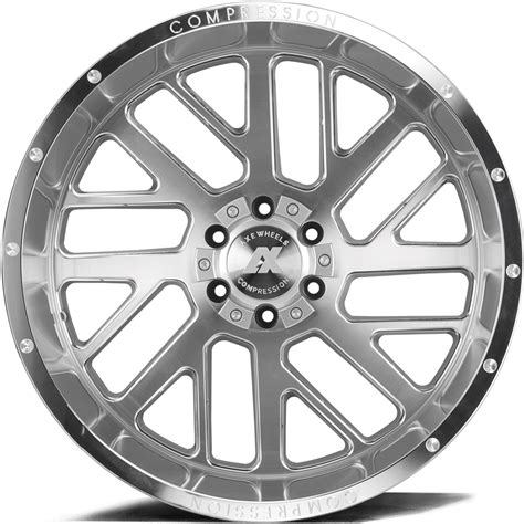 Ax2 1 Silver Brushed Wheels Axe Wheels