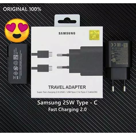 Jual Charger Samsung Tipe C Ke Tipe C Original 100 Fastcharging Shopee Indonesia