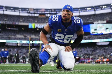 Saquon Barkley Does Not Receive Franchise Tag From Giants Will Test