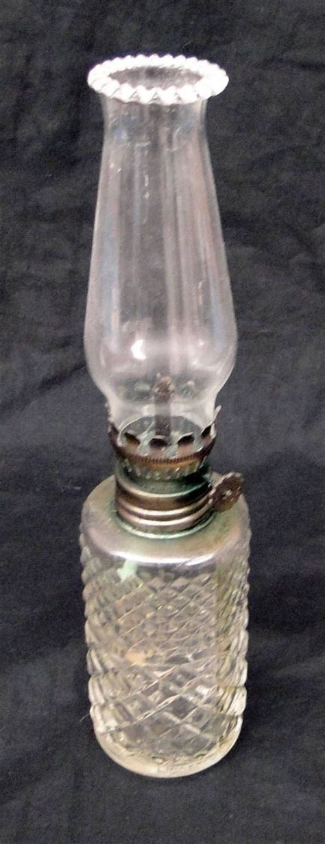 Farms Lamplight Anchor Hocking Mini Oil Lamp Wexford Crystal Etsy Mini Oil Lamp Oil Lamps Oils