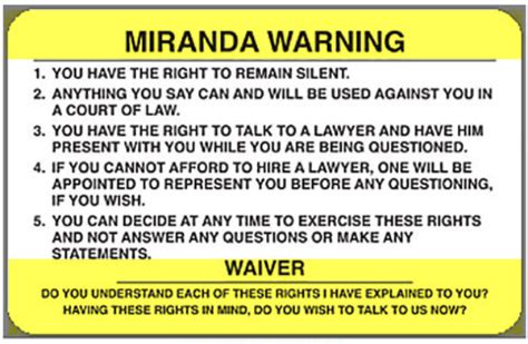 Miranda Update #7 - Handcuffing and Miranda - "From the Classroom" | LEGALUPDATES.COM