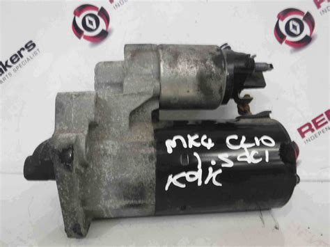 Renault Clio Mk Dci Starter Motor Starting K K