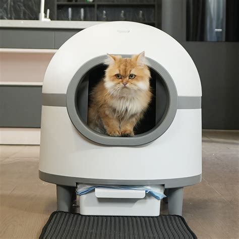 Smart Kitty Litter Box,Automatic Cat Litter Box Self Cleaning with ...